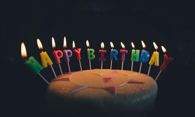 生日, 生日蛋糕, 蛋糕, 蜡烛, 火焰, 食品, 生日快乐, 糕点
