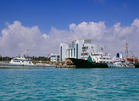 19 1556 清澜港位于海南省文昌市东南部,地处八门湾,是国家一级开放