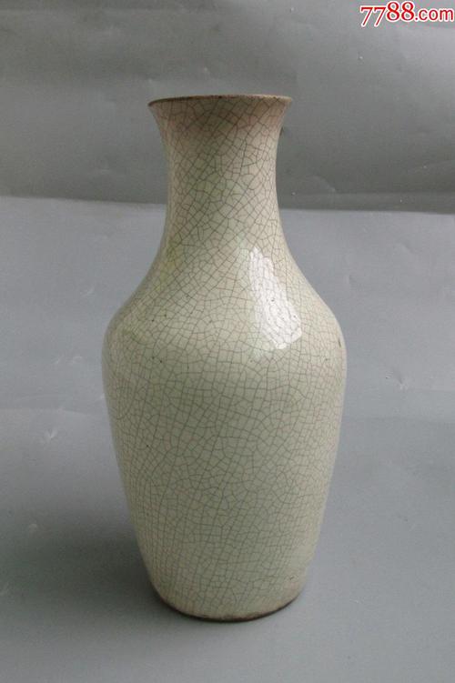 清代漳州窑哥釉瓶