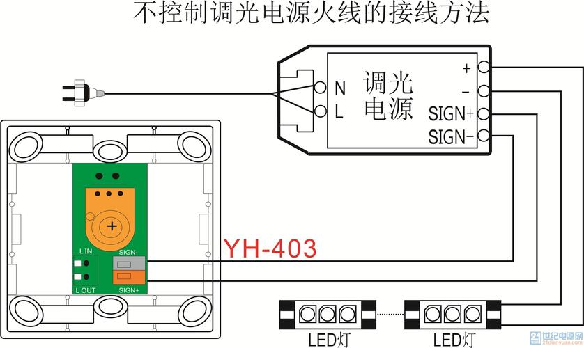 yh-403新款不控制调光电源火线的接线方法.jpg