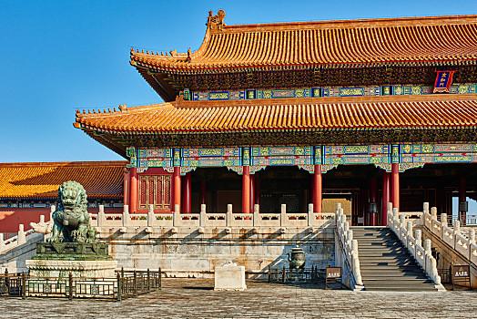 太和门,大门,和谐,皇宫,故宫,北京,中国