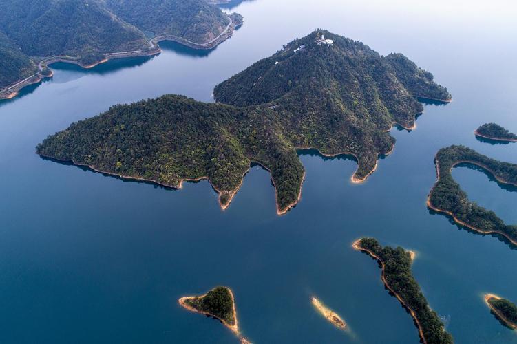 阳新仙岛湖佛手景点 湖北的黄石阳新仙岛湖,位于享有#千岛之城#美誉的
