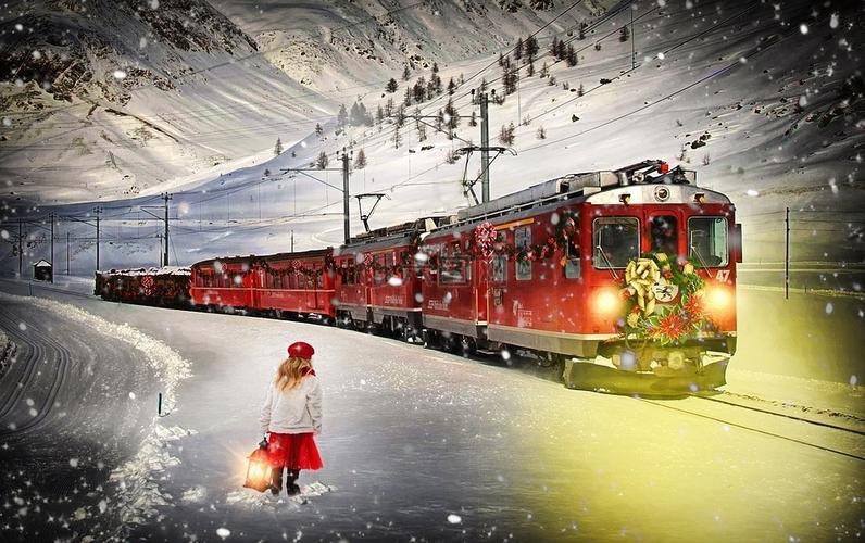 极地特快,火车,圣诞列车