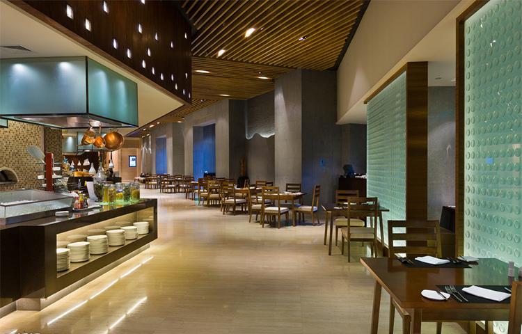 合肥自助餐厅装修设计简洁大气店面食堂都适用