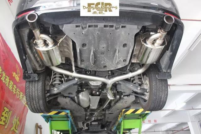 丰田皇冠2.0t改装阀门排气系统