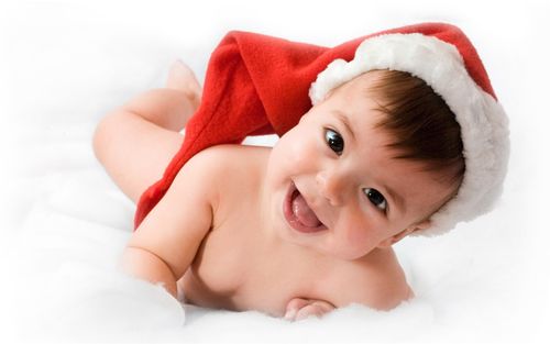 可爱的圣诞宝宝 壁纸 - 1680x1050