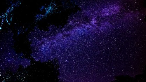 超清星空唯美夜景图片桌面壁纸