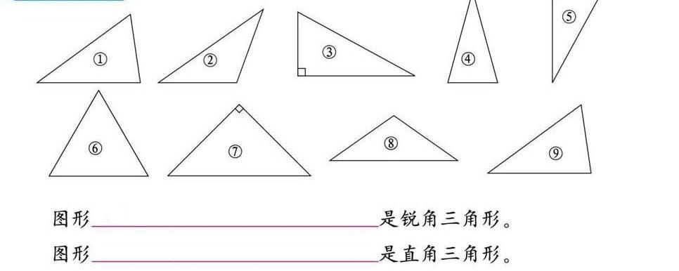三角形有几种类型