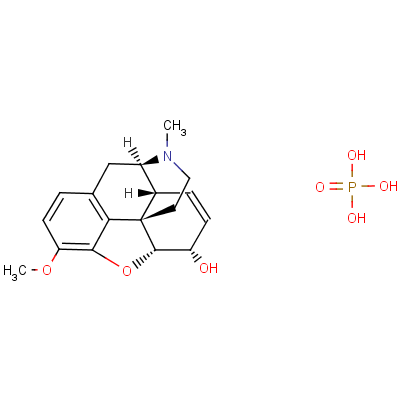 52-28-8 codeine phosphate hemihydrate