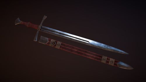 knight sword at skyrim nexus - mods and community
