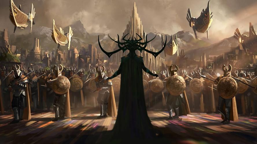 《雷神3:诸神黄昏》电影海报图片壁纸