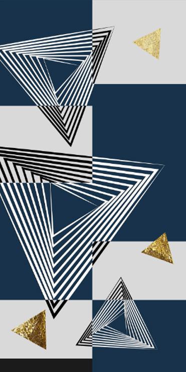 花纹图案高级灰抽象几何现代三角色块北欧轻奢花纹图案家居数码图案