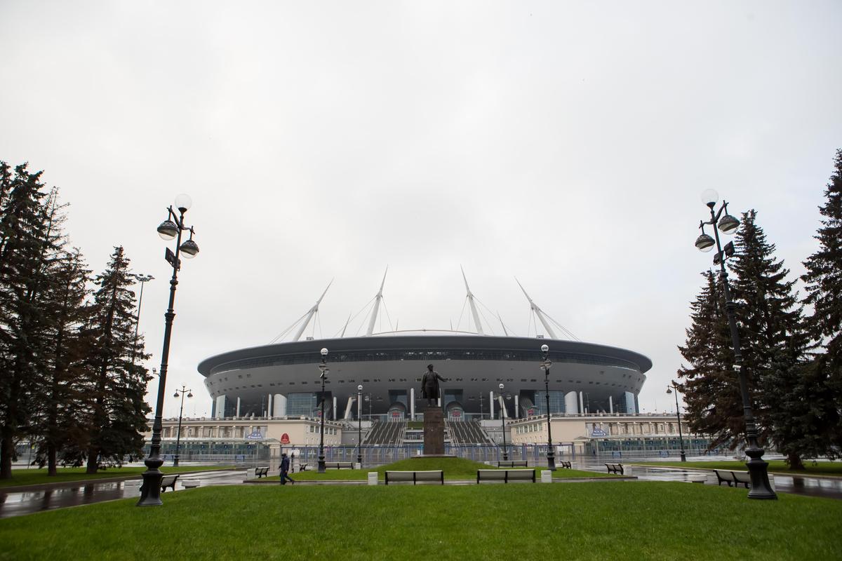 足球——2018俄罗斯世界杯场馆巡礼:圣彼得堡体育场(2)