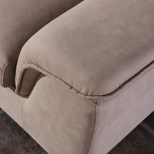 妮尔美纳米科技布沙发冬夏两用现代简约客厅乳胶羽绒沙发