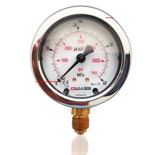 挖掘机德玛仕压力测压表液压油测压盒液压泵测量组合仪表测试套盒