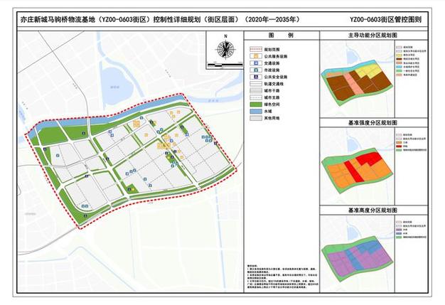 最新北京亦庄新城马驹桥物流基地街区规划获批