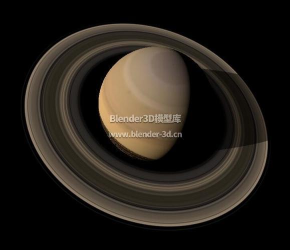 土星blender模型
