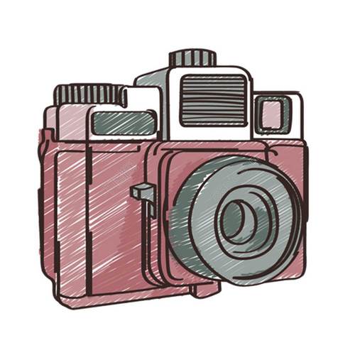 手绘简笔画相机素材图片模板免费下载_png格相机简笔画照相机简笔画简