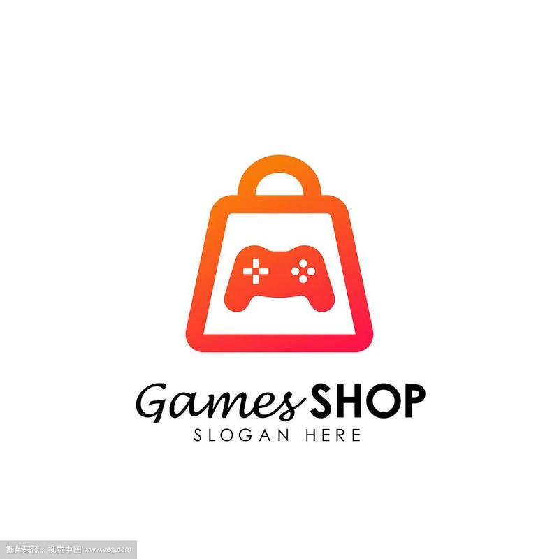 游戏商店logo图标设计模板游戏商店