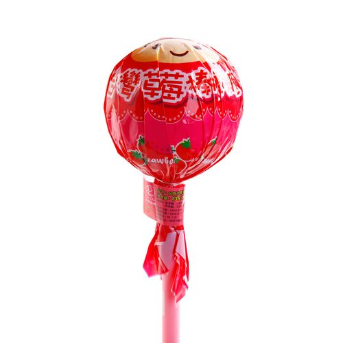 品绮台湾草莓味棒棒糖135g