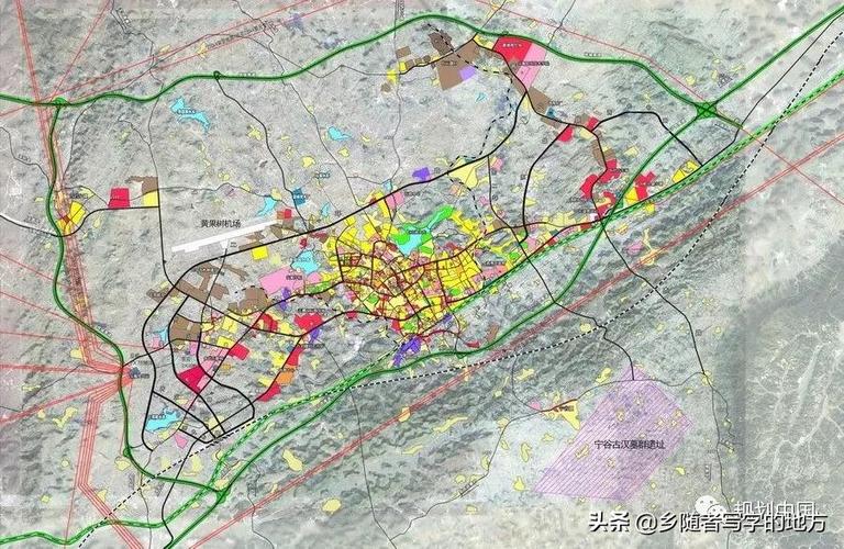 贵州省安顺市城市总体规划图,安顺人收藏了