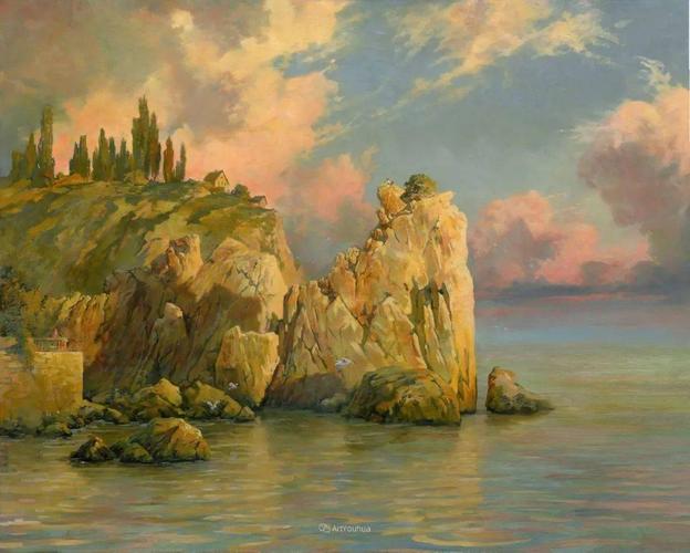 乌克兰画家丹尼斯切尔诺夫油画风景作品欣赏