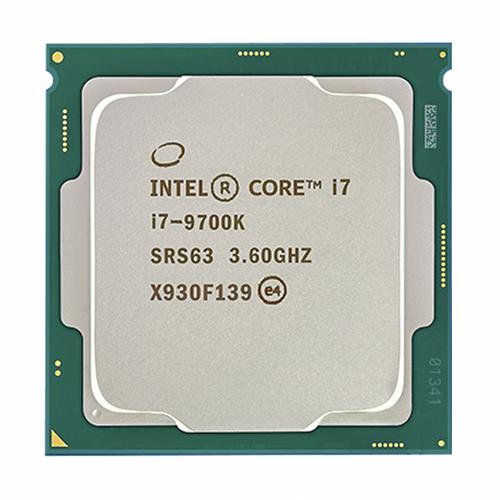 intel core i7-9700k 8 cores up to 3.