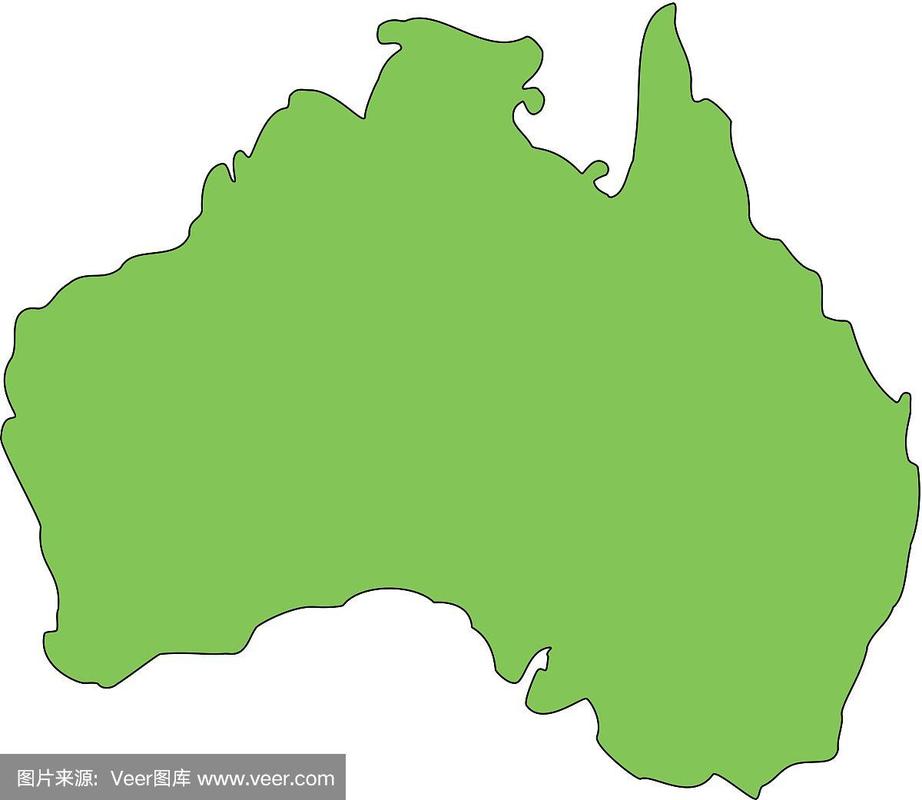 澳洲大陆图解
