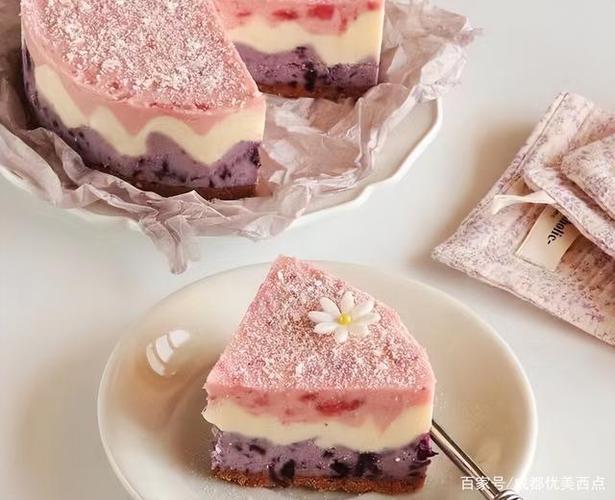 夏日免烤甜品|莓果芝士蛋糕,颜值与美味都拿捏了的"冰淇淋"