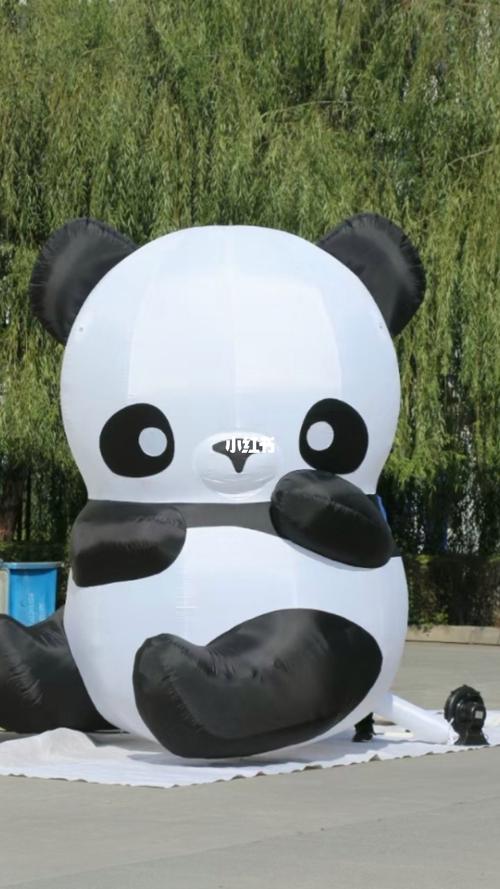 熊猫系列充气气模卡通