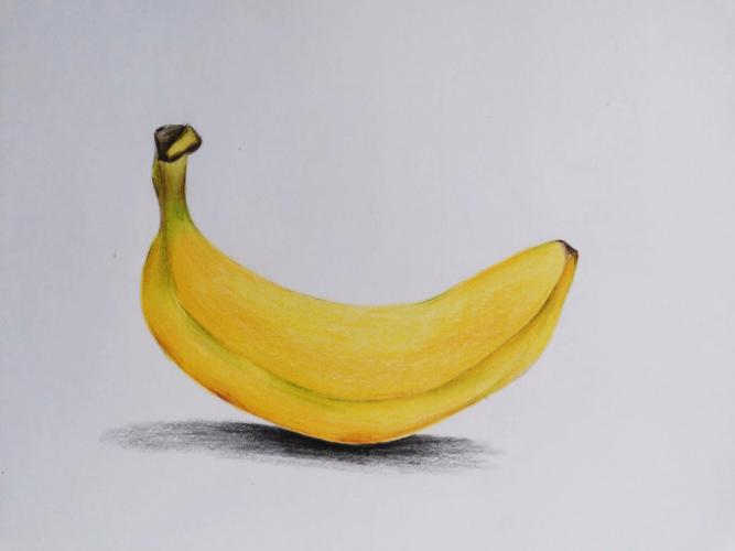 彩铅香蕉