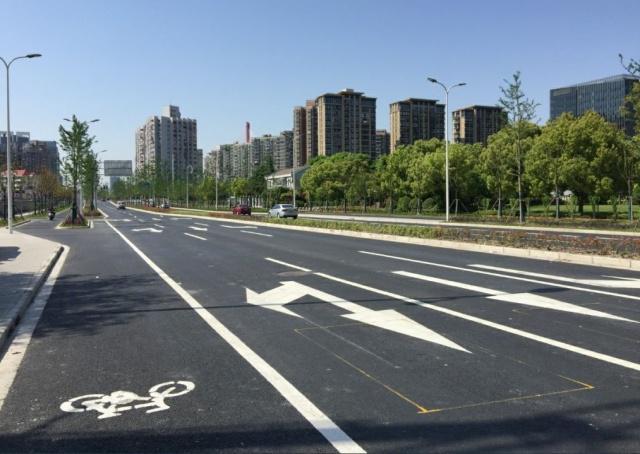上海市浦东新区内环内的北洋泾路基本建设完成:直通黄浦江畔