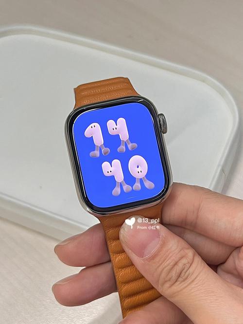 设计方式见图7表盘:playtime#设计师日常#iwatch表盘壁纸#applewatch