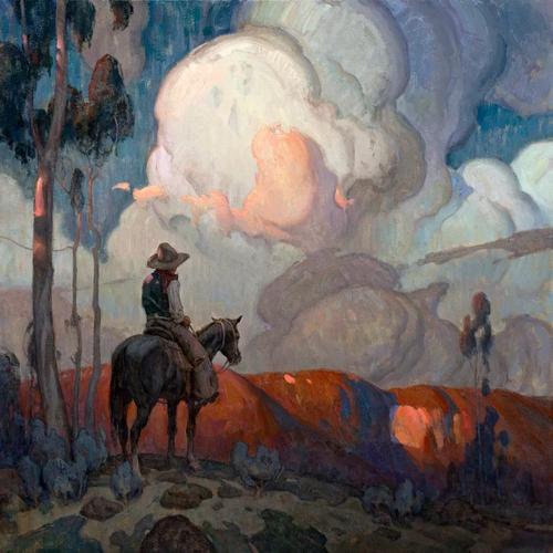 西部牛仔,美国画家埃里克·鲍曼