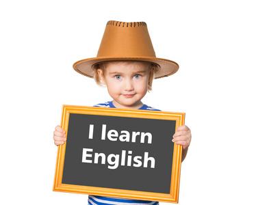 儿童学英语图片