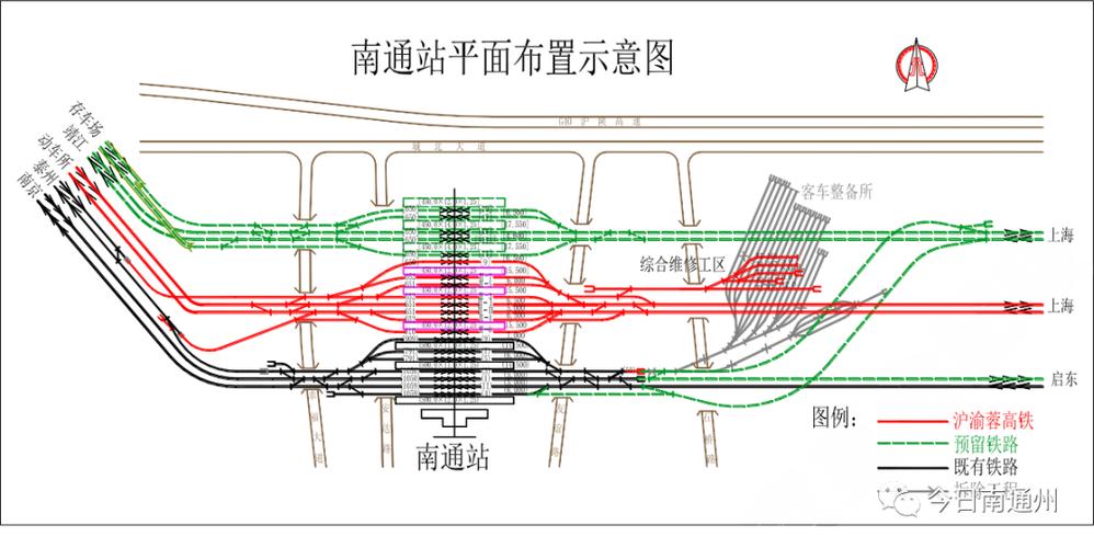 北沿江高铁江苏段通航论证获批南通境内3座高铁站效果图出炉