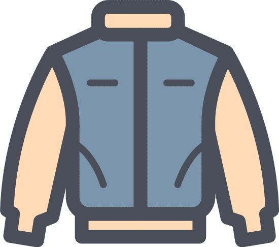 mens jacket icon