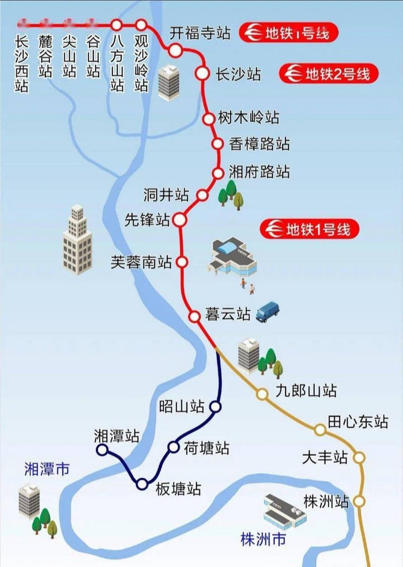 长沙 株潭城际铁路升地铁  长沙人口猛增至1200万  长沙,株洲,湘潭