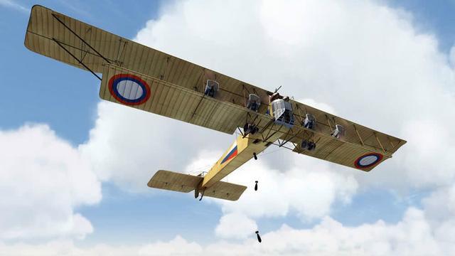 世界首款四引擎双翼轰炸机