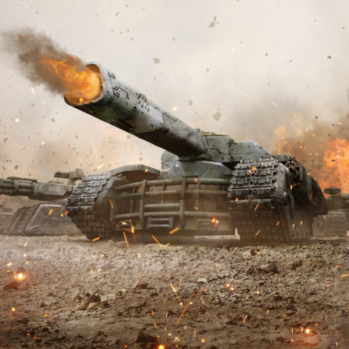 超炫酷科幻履带坦克战争战车炮塔设计3d模型素材kitbash3d–vehtanks