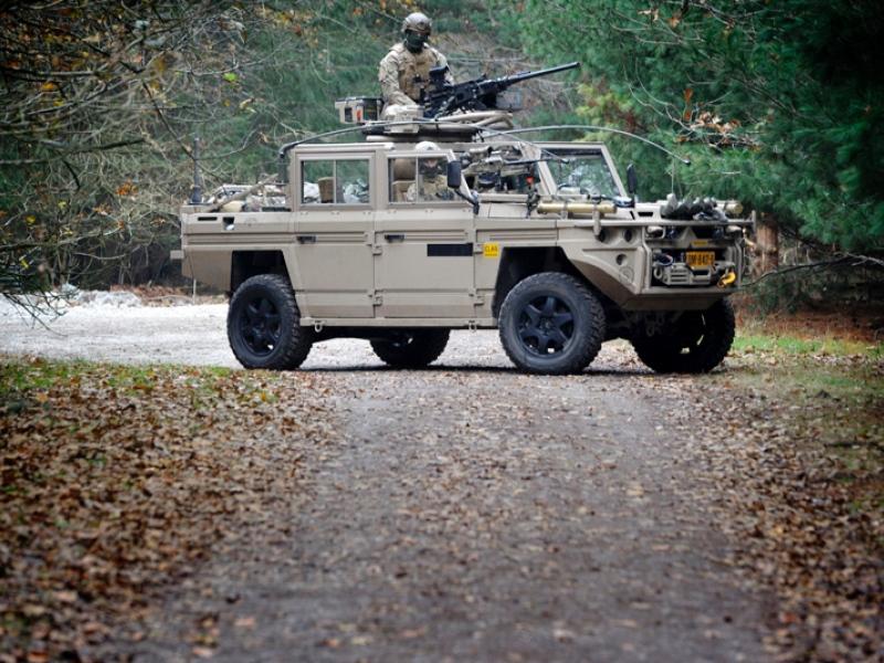vector轻型战术全地形战术车,荷兰的新一代特种车辆