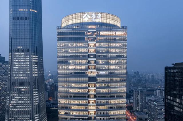 2021年8月,由pcpa为泰康保险集团量身打造的泰康集团大厦在其25周年