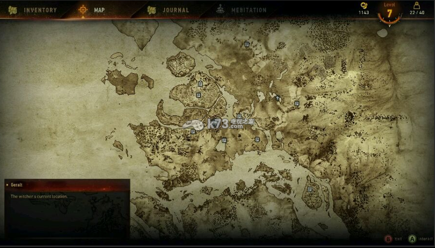 巫师3地图全貌一览