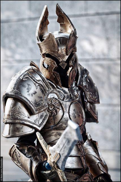 八张中世纪骑士铠甲概念图,以骑士精神作为守则,是英雄的化身