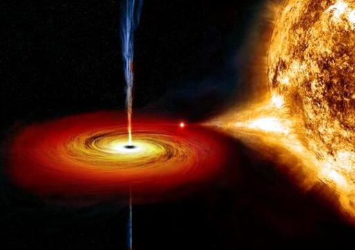 一万年只发生一次,科学家捕捉到罕见的黑洞吞噬恒星的图像