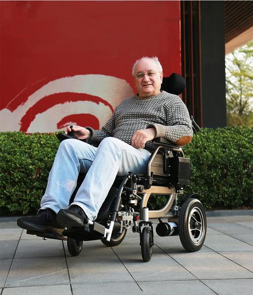 雅德电动轮椅智能全自动轻便多功能残疾人轮椅可平躺 高靠背全躺型 20