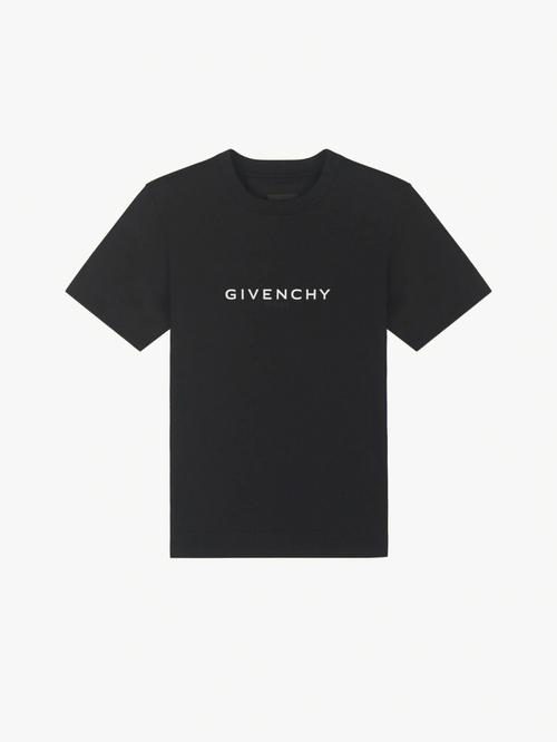 givenchy纪梵希 字母反面logo新款短袖t恤,有黑色白色,简约大方的印花