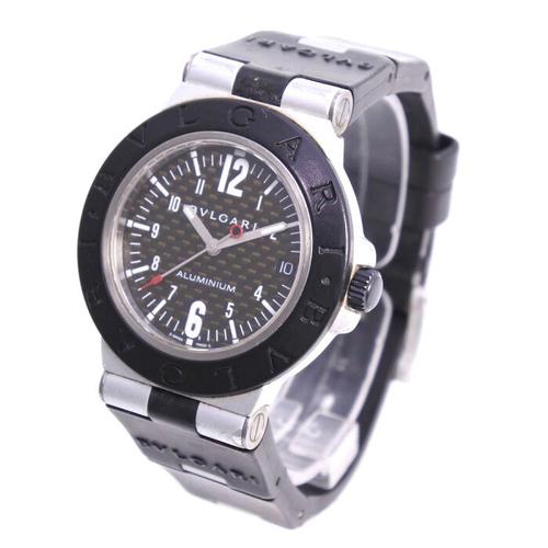 二手宝格丽 aluminum 橡胶 自动上链 黑色 表盘 al38ta手表(hk$3,749)