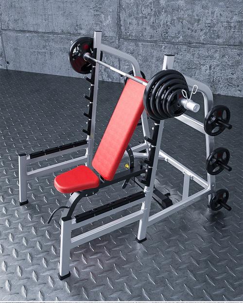 研博卧推深蹲架综合训练器多功能健身器材健身房商用力量组合器举重