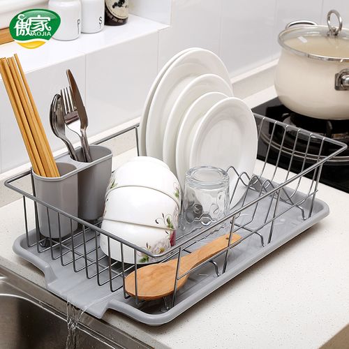 北欧创意大号厨房台面家用水槽碗碟筷子沥水篮厨房置物架